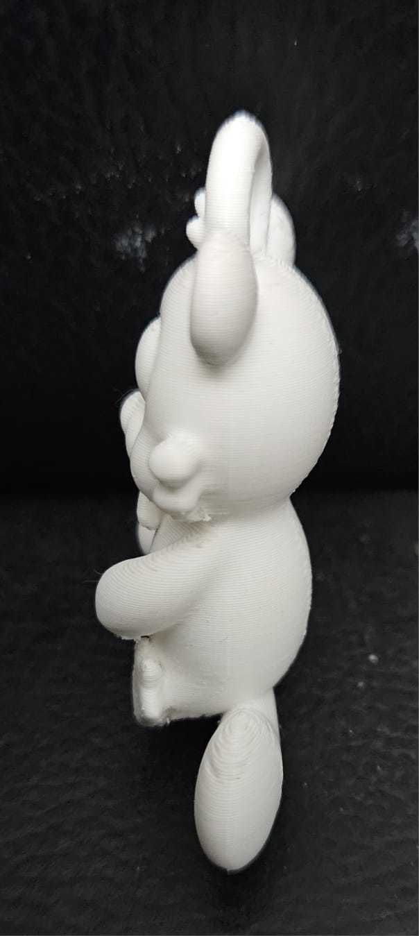 Beaver Keychain 3D print model_6