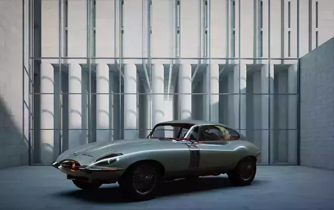 Jaguar E type Malagrotta