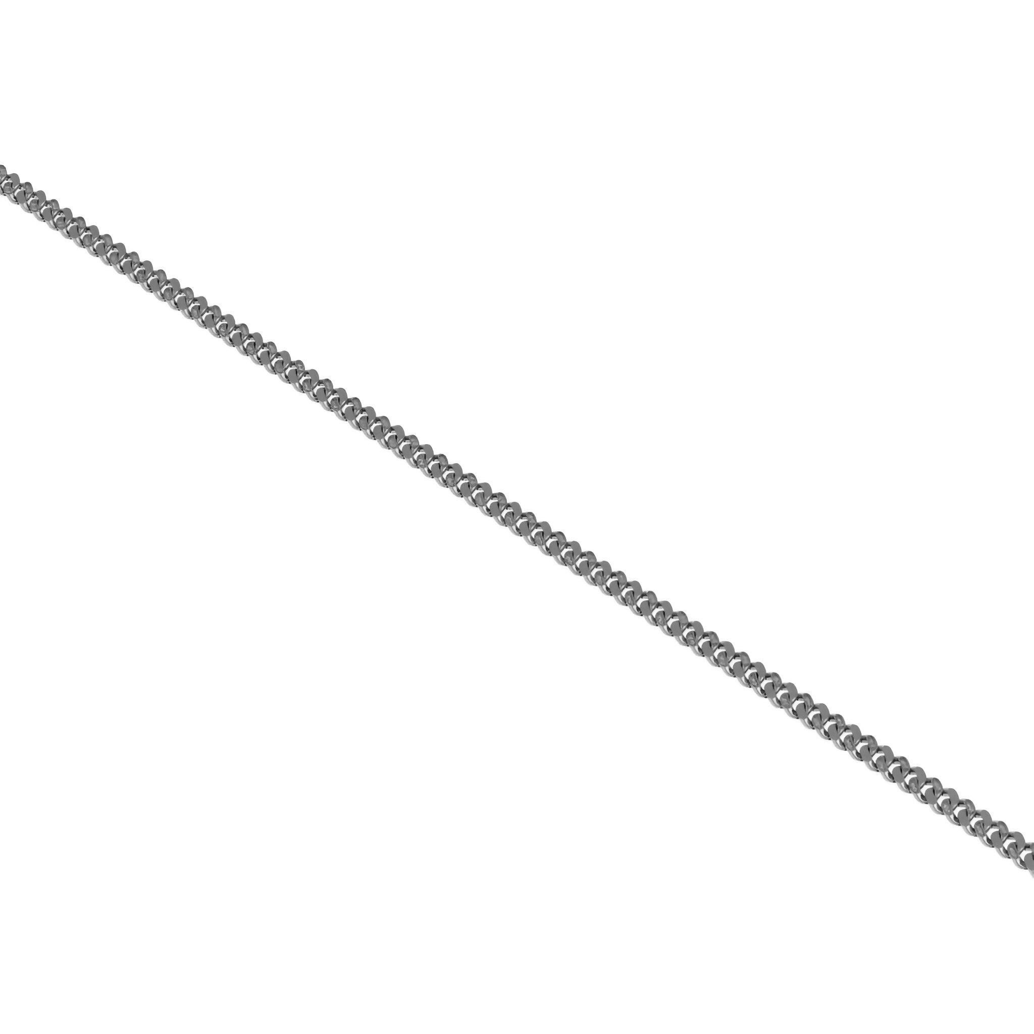 10- 9 MM Cuban Chain Necklace 3D print model_2