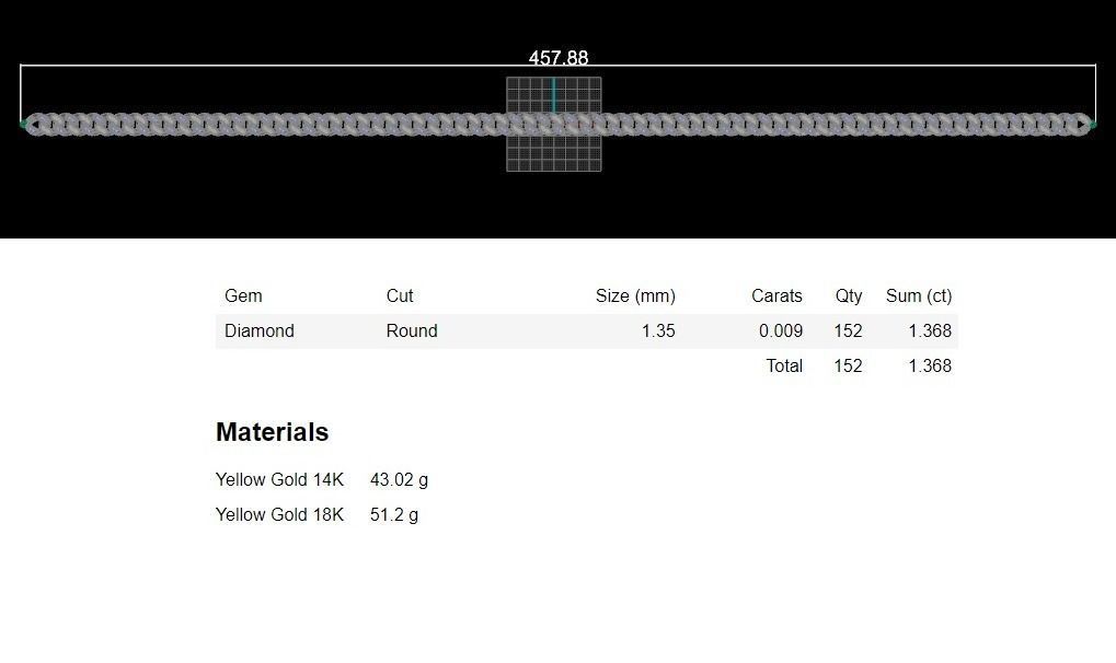 10- 9 MM Cuban Chain Necklace 3D print model_5