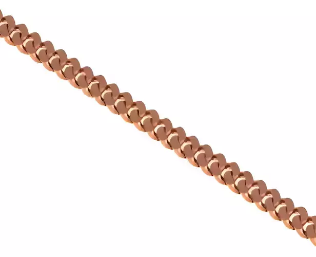 10 - 9 Cuban Chain Necklace 3D print model