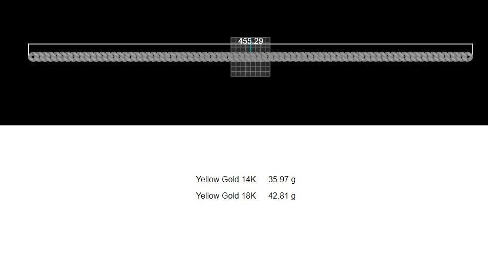 10 - 9 Cuban Chain Necklace 3D print model_5