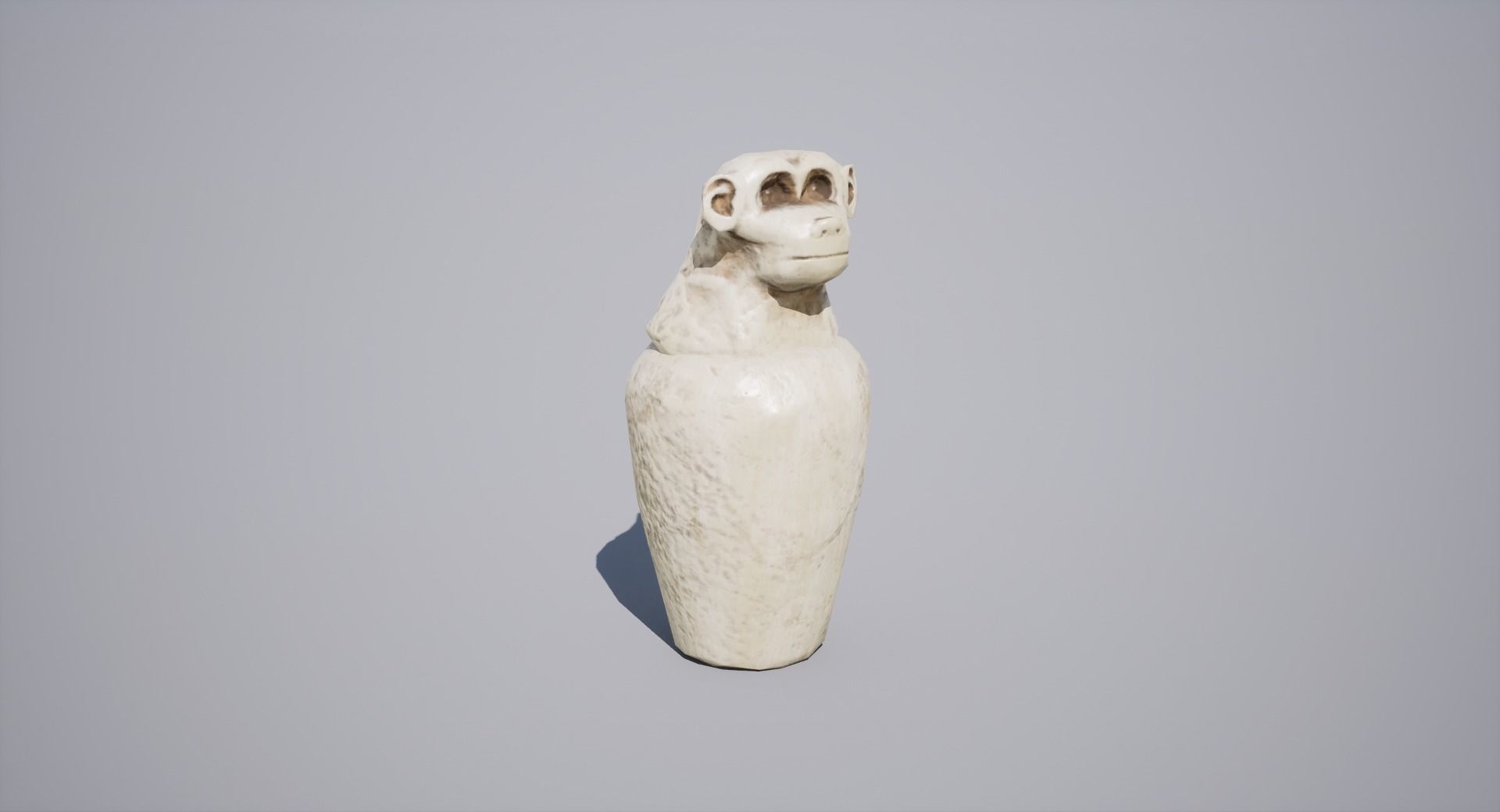 Canopy Vase Low-poly 3D model_5