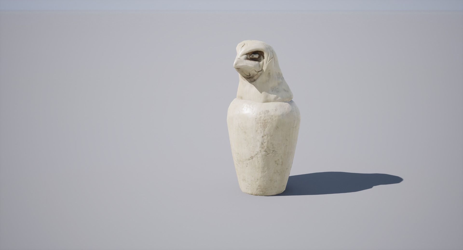 Canopy Vase Low-poly 3D model_13