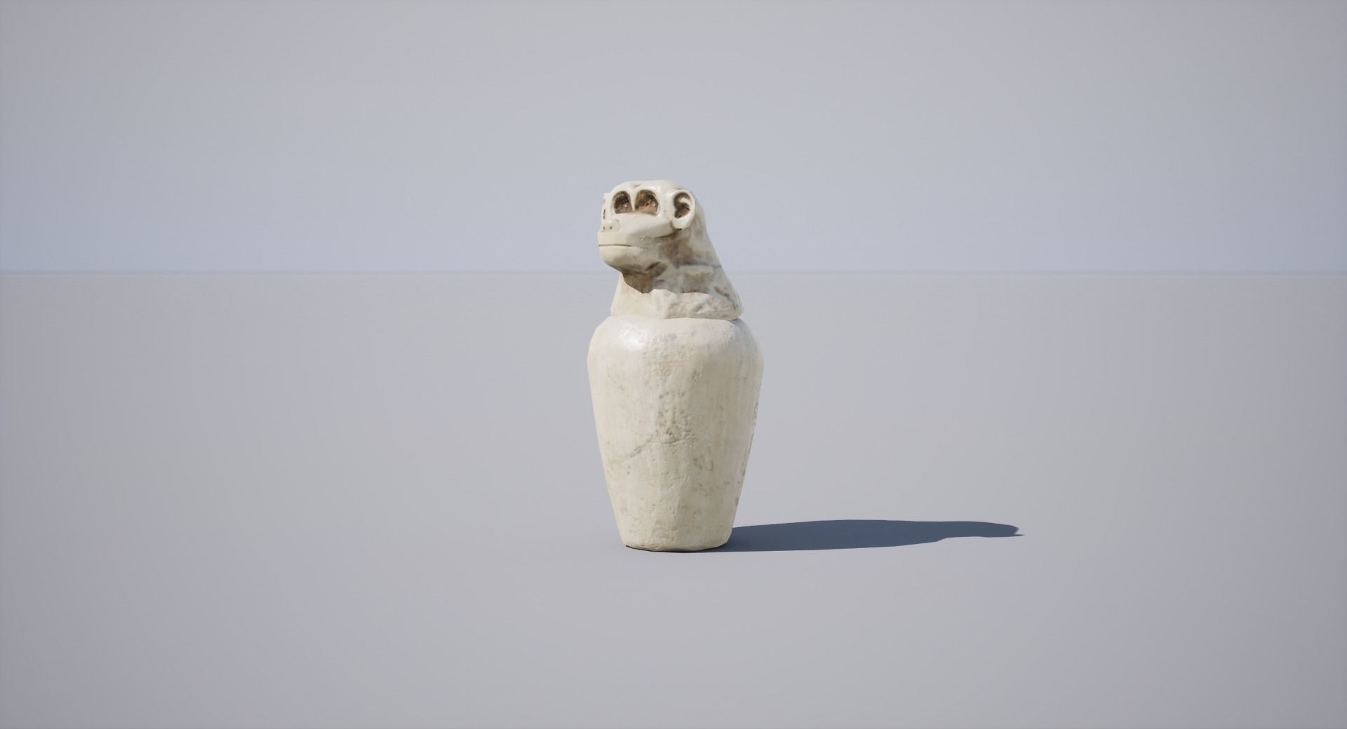 Canopy Vase Low-poly 3D model_27