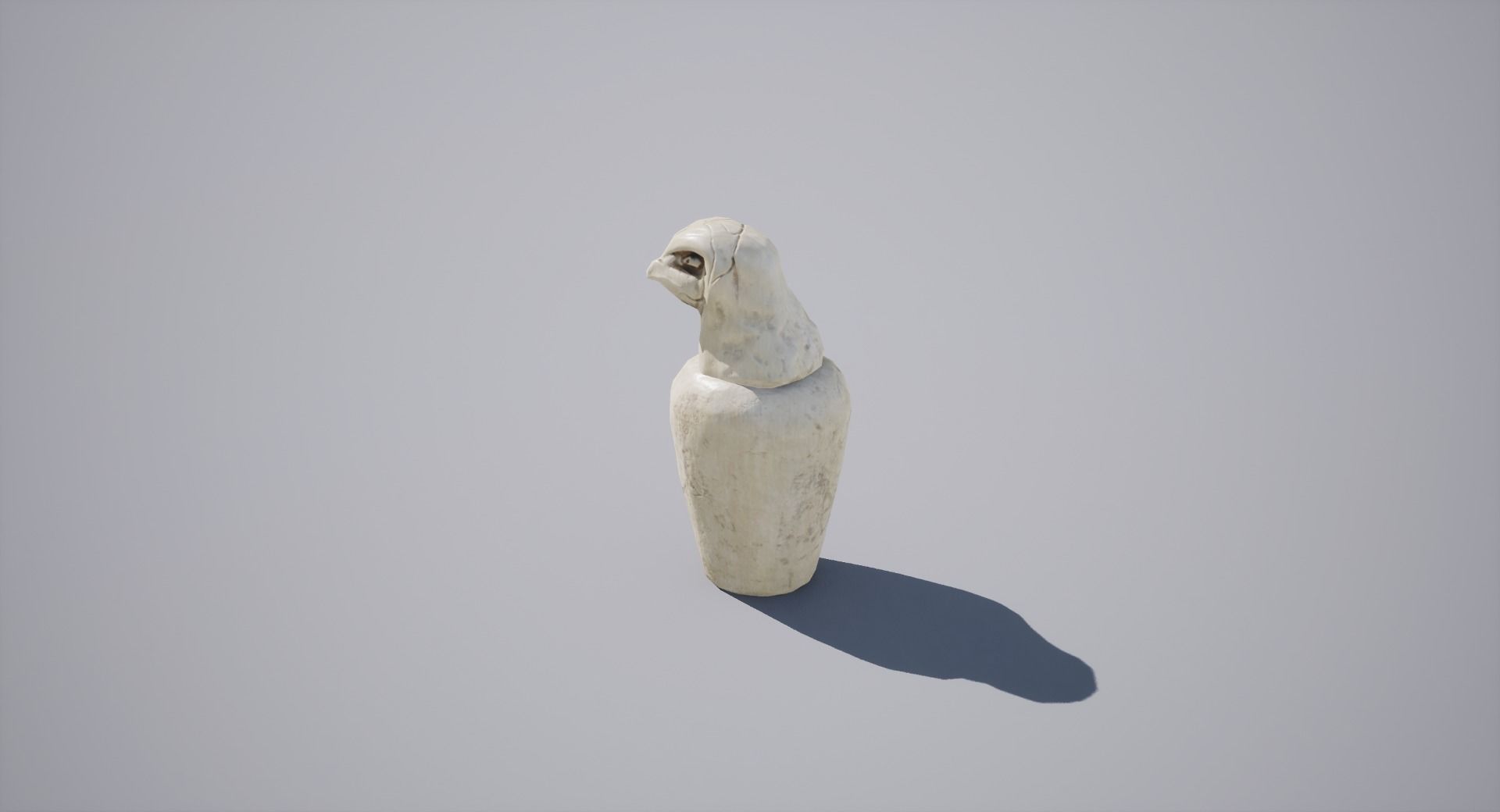 Canopy Vase Low-poly 3D model_14