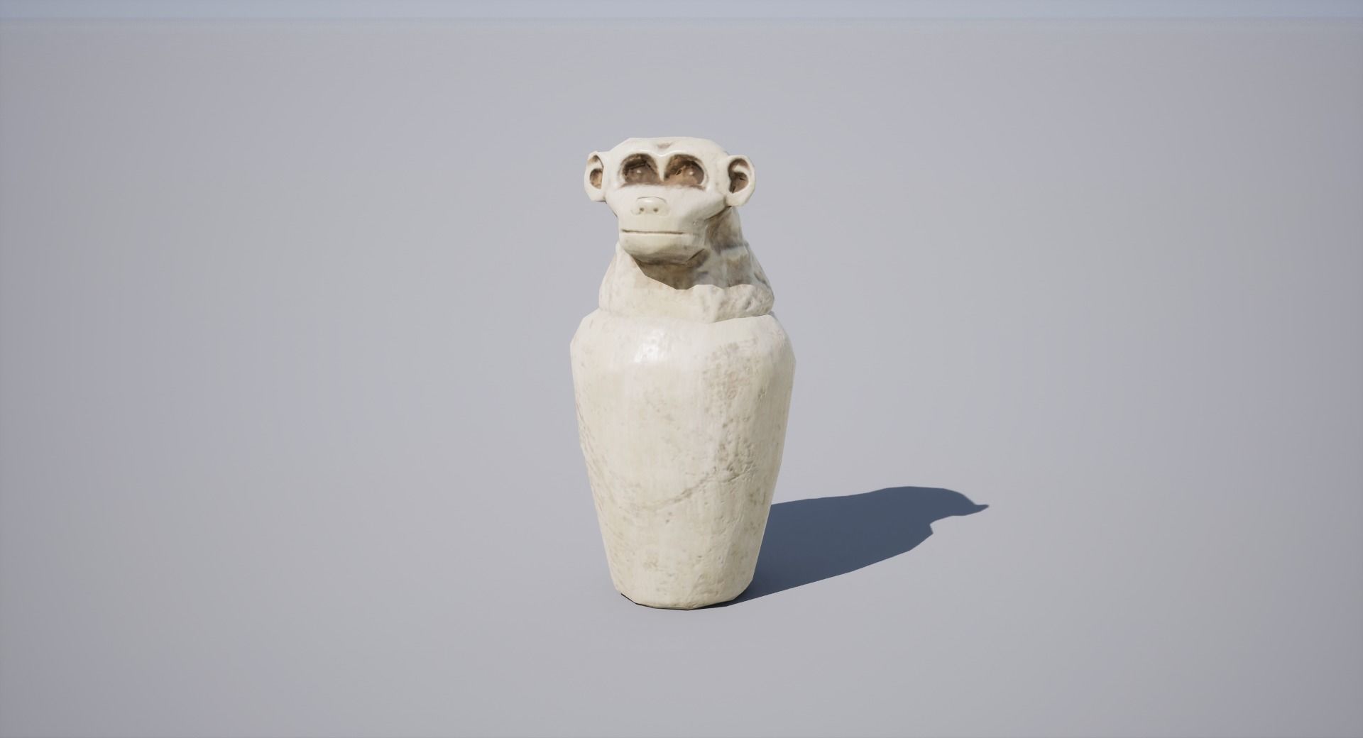 Canopy Vase Low-poly 3D model_4