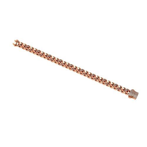 11-8 MM Cuban Chain Bracelet 3D print model