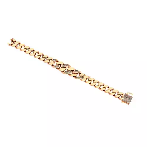 Diamond Cuban Chain Bracelet