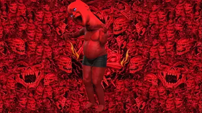 Demonic Child 3D model