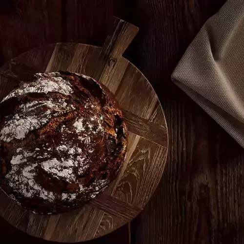 polypasta - bread 01 - rye 3D model