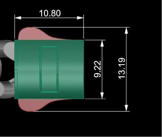 10 - 9 MM Cuban Chain Bracelet 3D print model_6