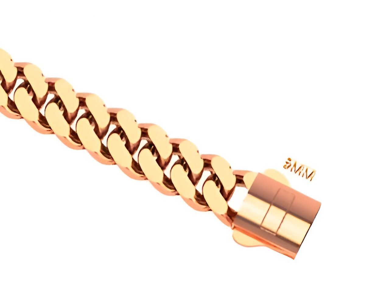 10 - 9 MM Cuban Chain Bracelet 3D print model_10