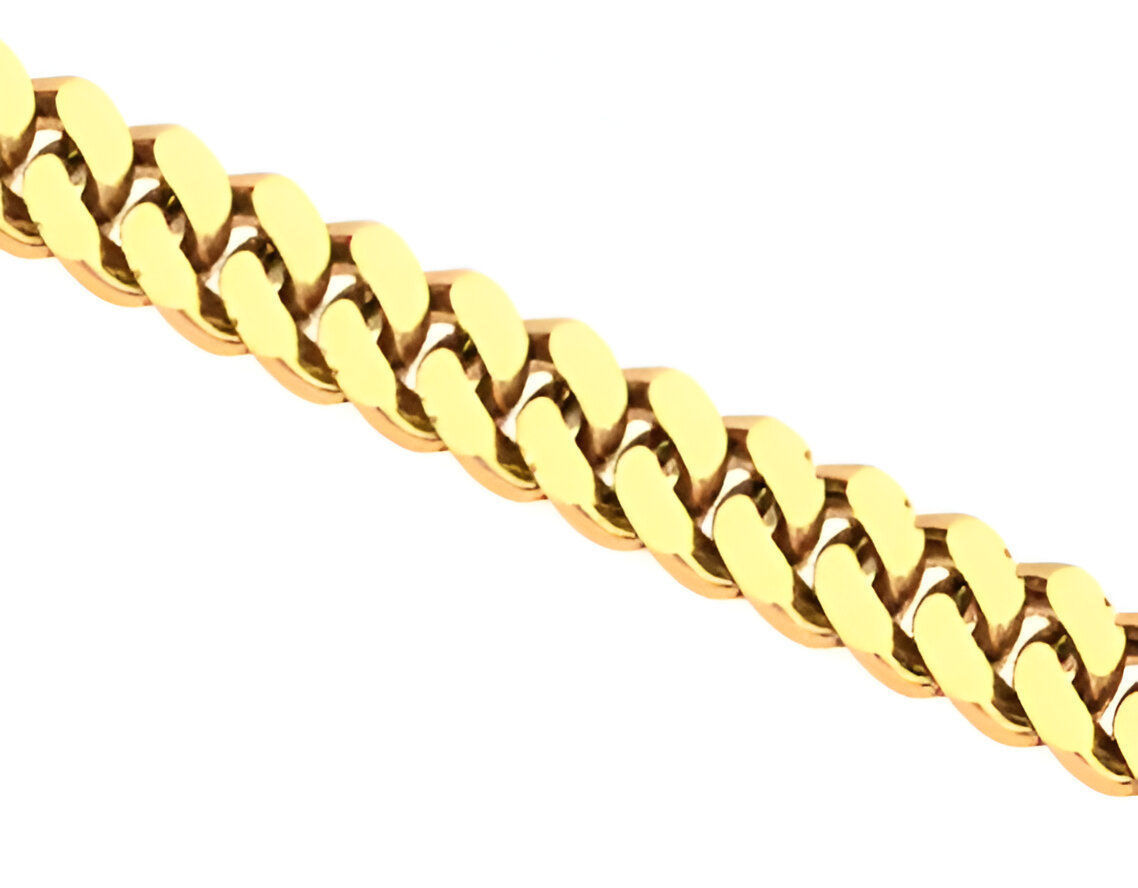 10 - 9 MM Cuban Chain Bracelet 3D print model_8