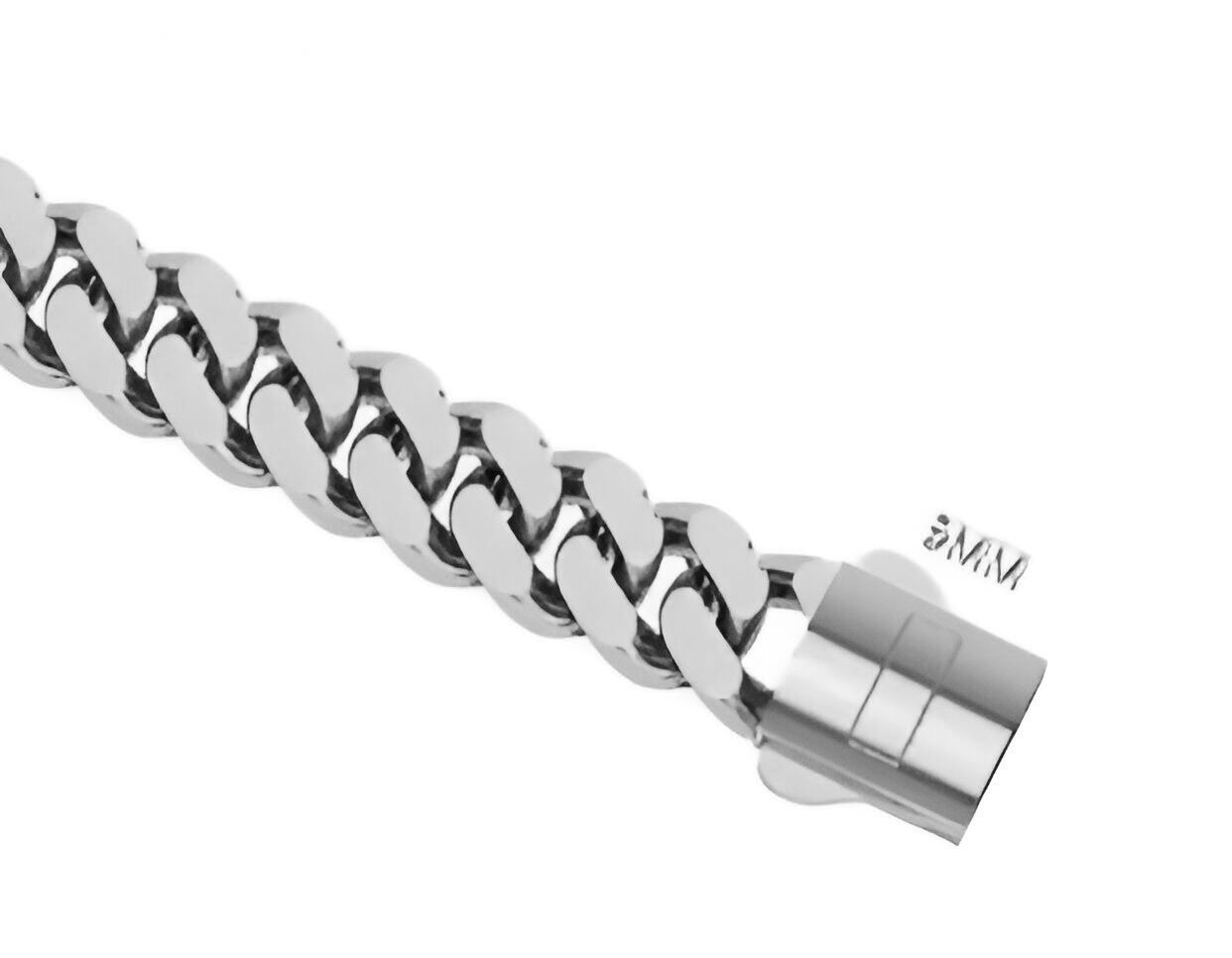 10 - 9 MM Cuban Chain Bracelet 3D print model_12