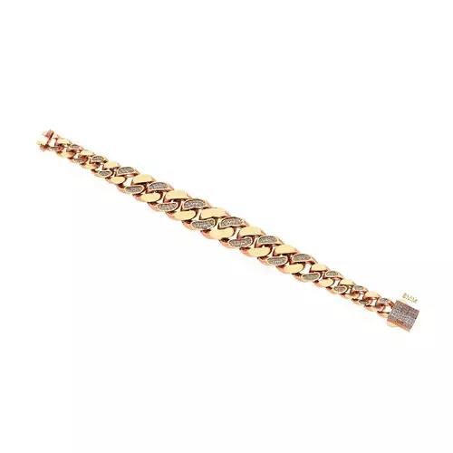 Diamond Cuban Chain Bracelet