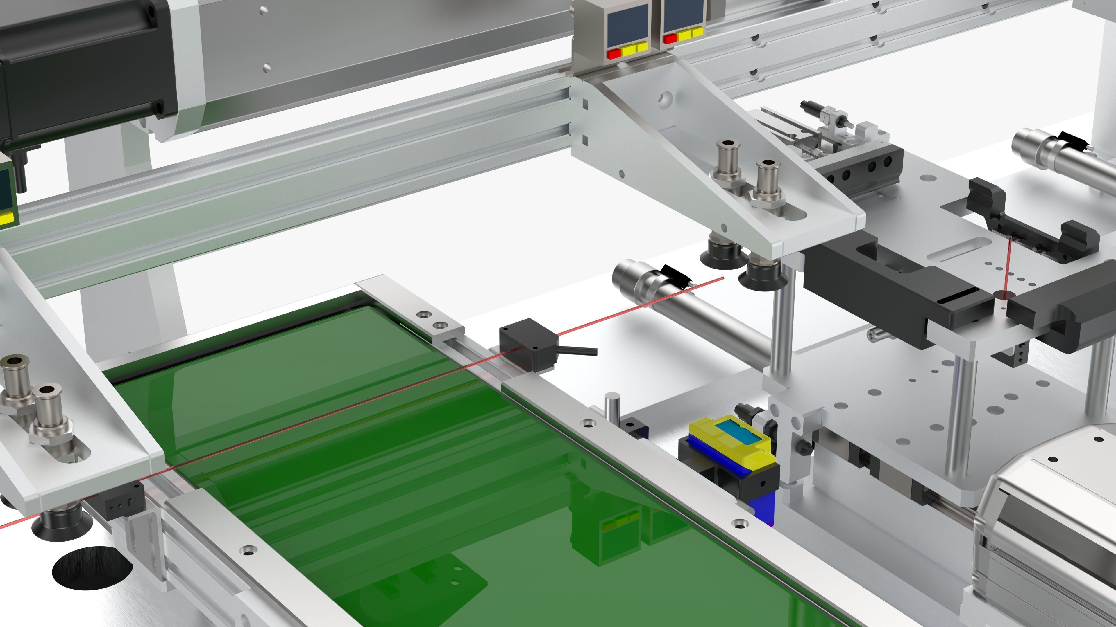 Automatic Power Battery Detection Machine 3D model_19