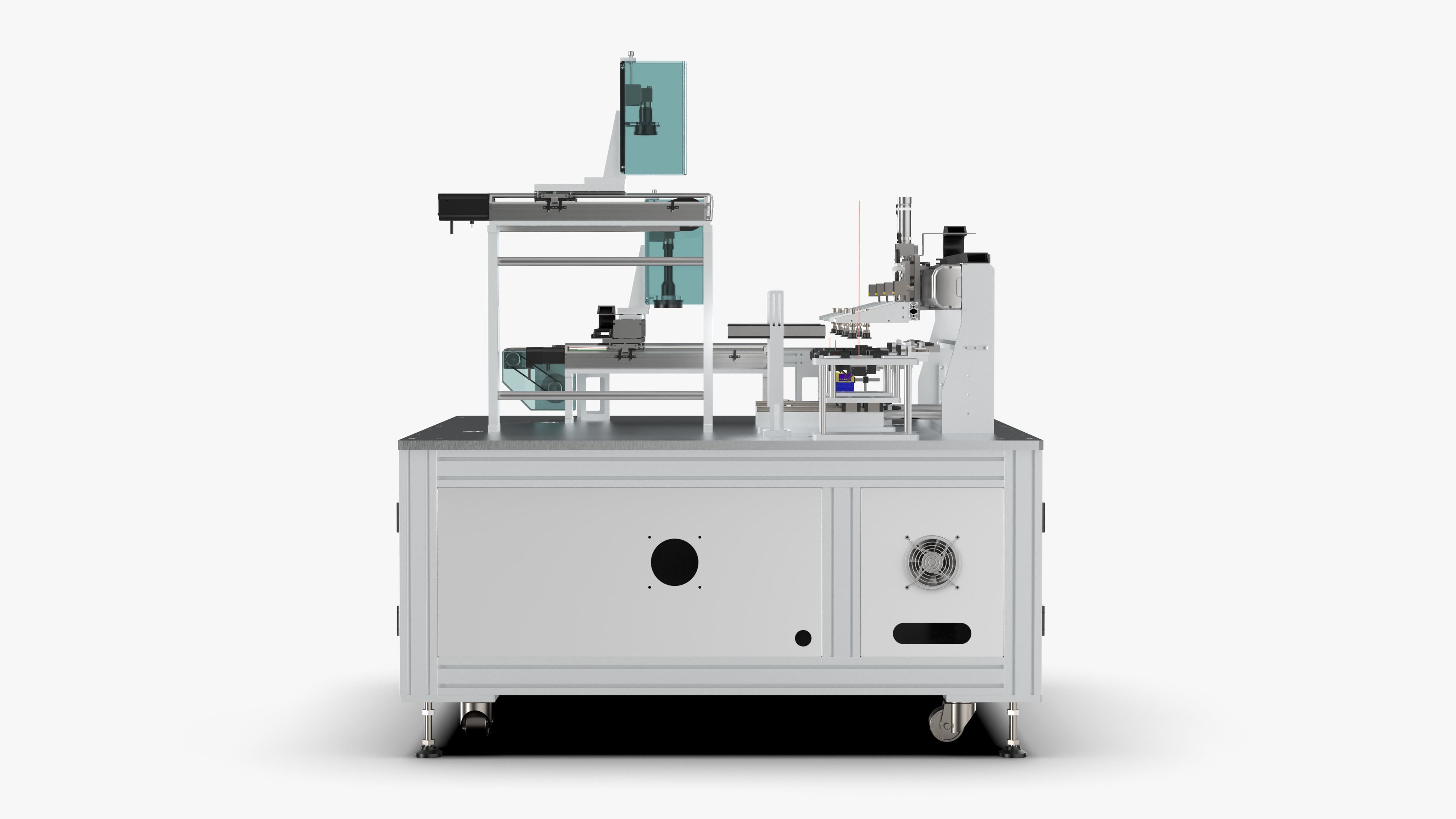 Automatic Power Battery Detection Machine 3D model_8