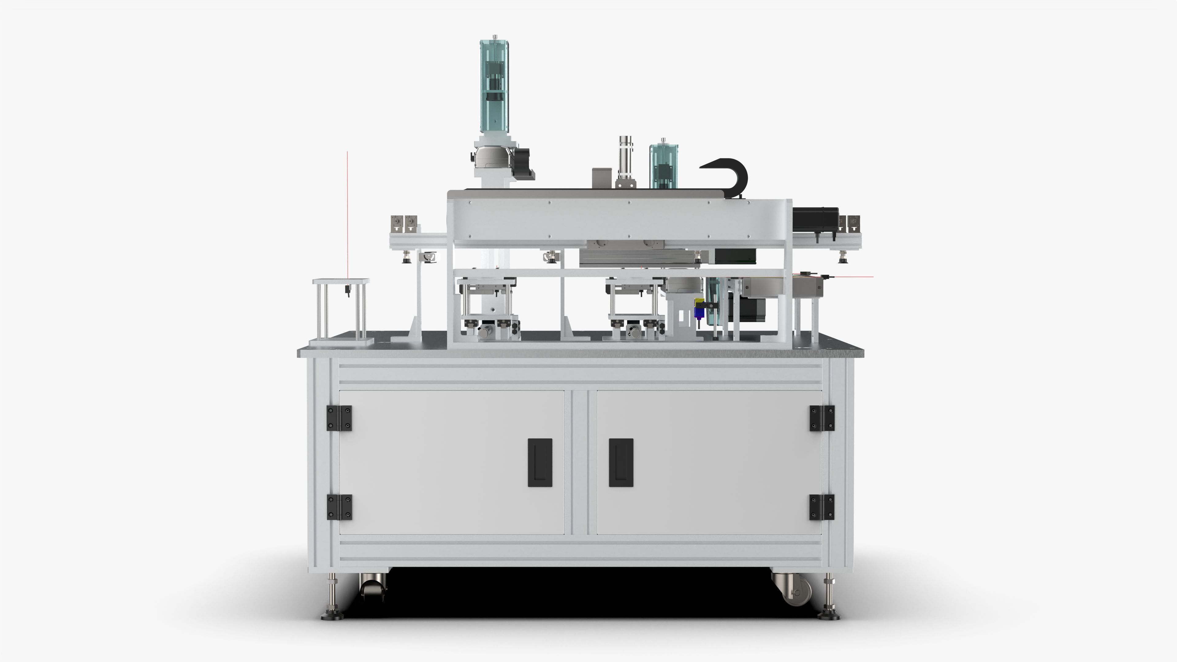 Automatic Power Battery Detection Machine 3D model_7