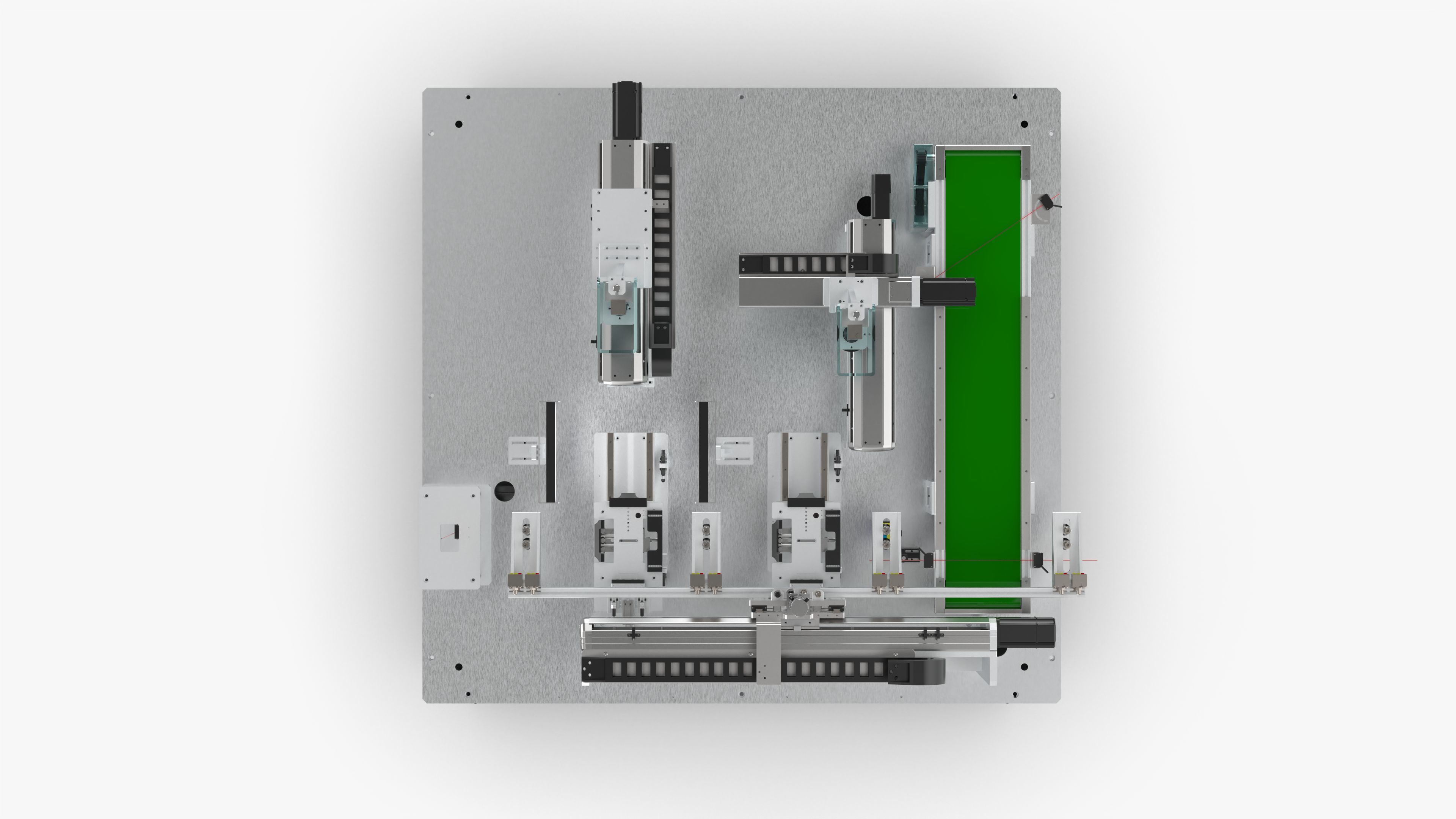 Automatic Power Battery Detection Machine 3D model_9