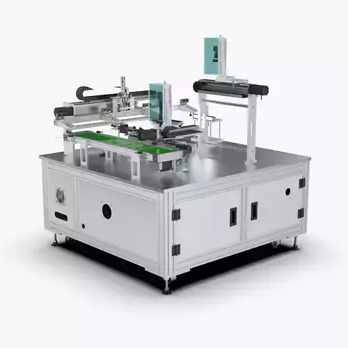 Automatic Power Battery Detection Machine 3D model