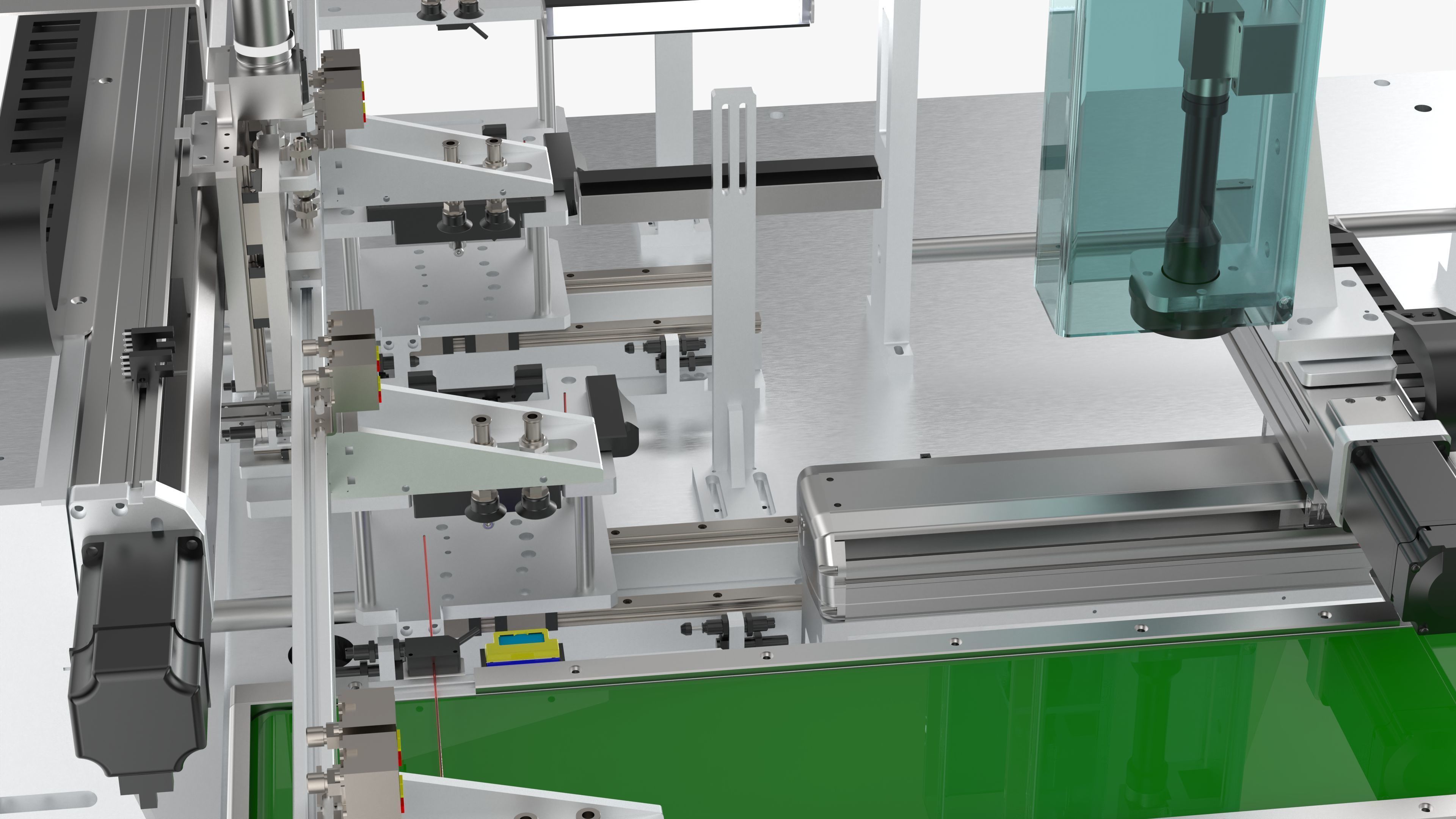 Automatic Power Battery Detection Machine 3D model_17