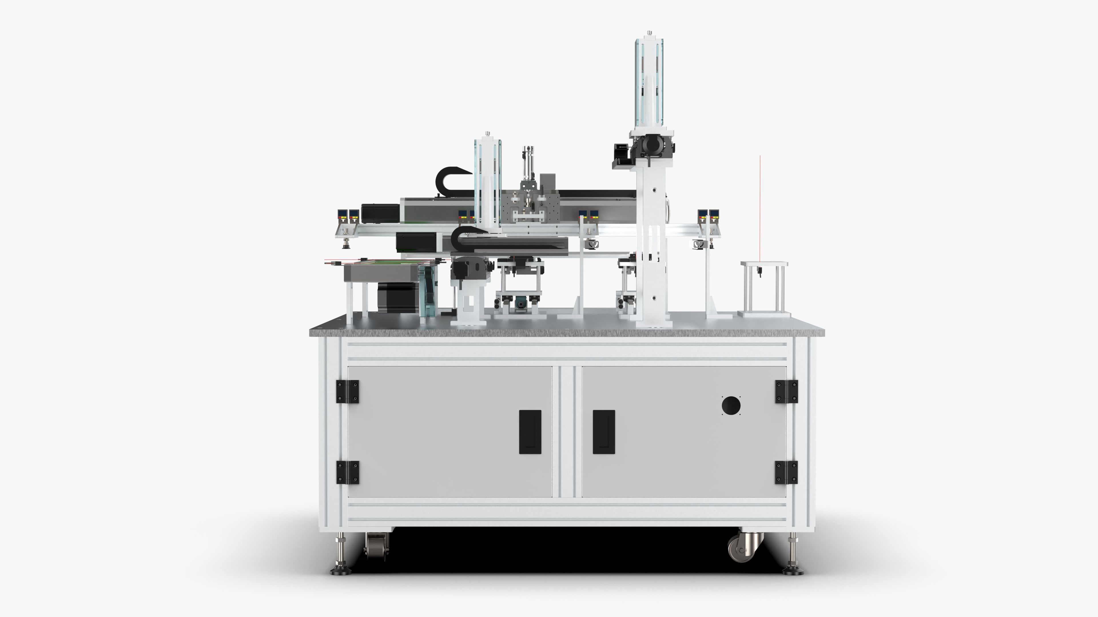 Automatic Power Battery Detection Machine 3D model_5