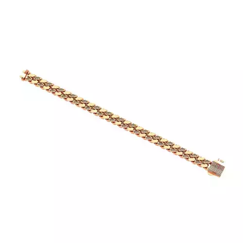 11 - 8 Cuban Chain Bracelet 3D print model