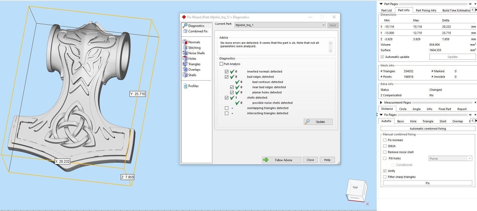 Mjolnir 3D print model_5