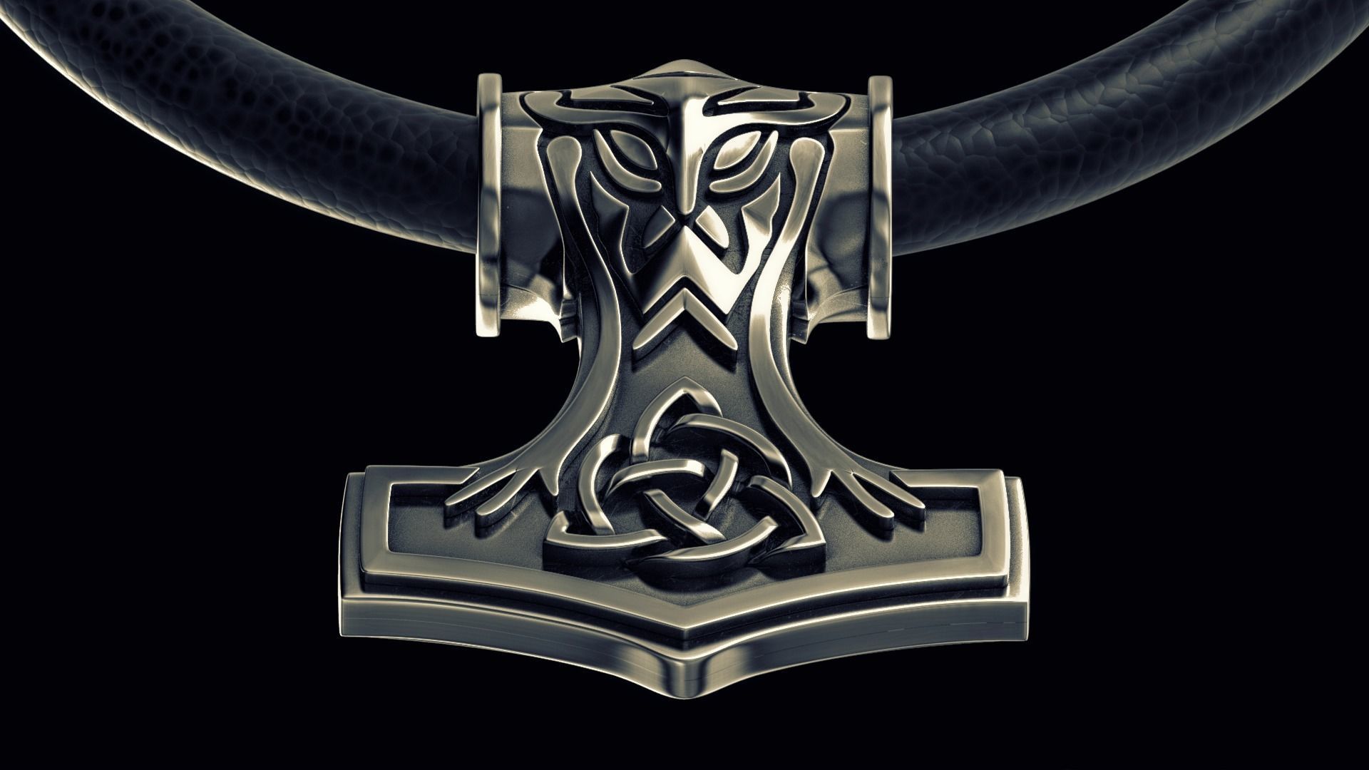 Mjolnir 3D print model_2