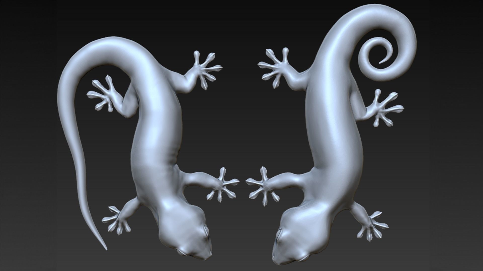 Gecko 3D print model_2