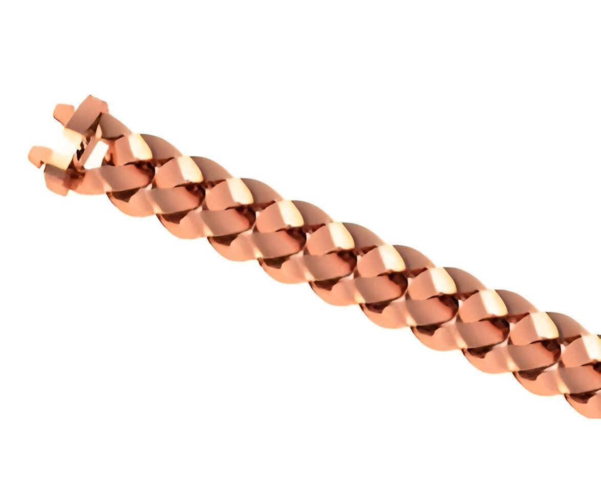 11 - 8 MM Cuban Chain Bracelet 3D print model_8