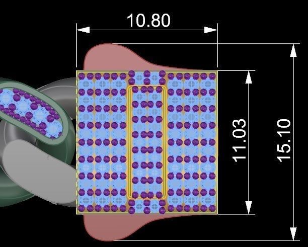 13 - 10 MM Cuban Chain Bracelet 3D print model_6