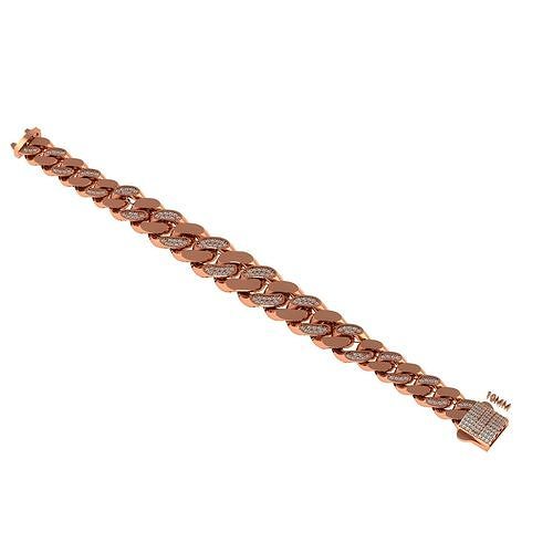 Cuban Chain Bracelet 3D print model