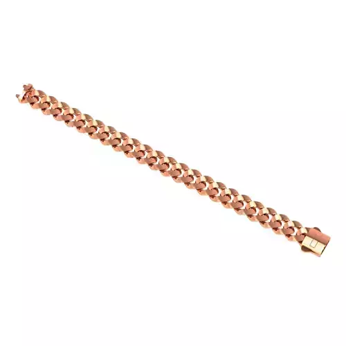 13 - 11 MM Cuban Chain Bracelets 3D print model