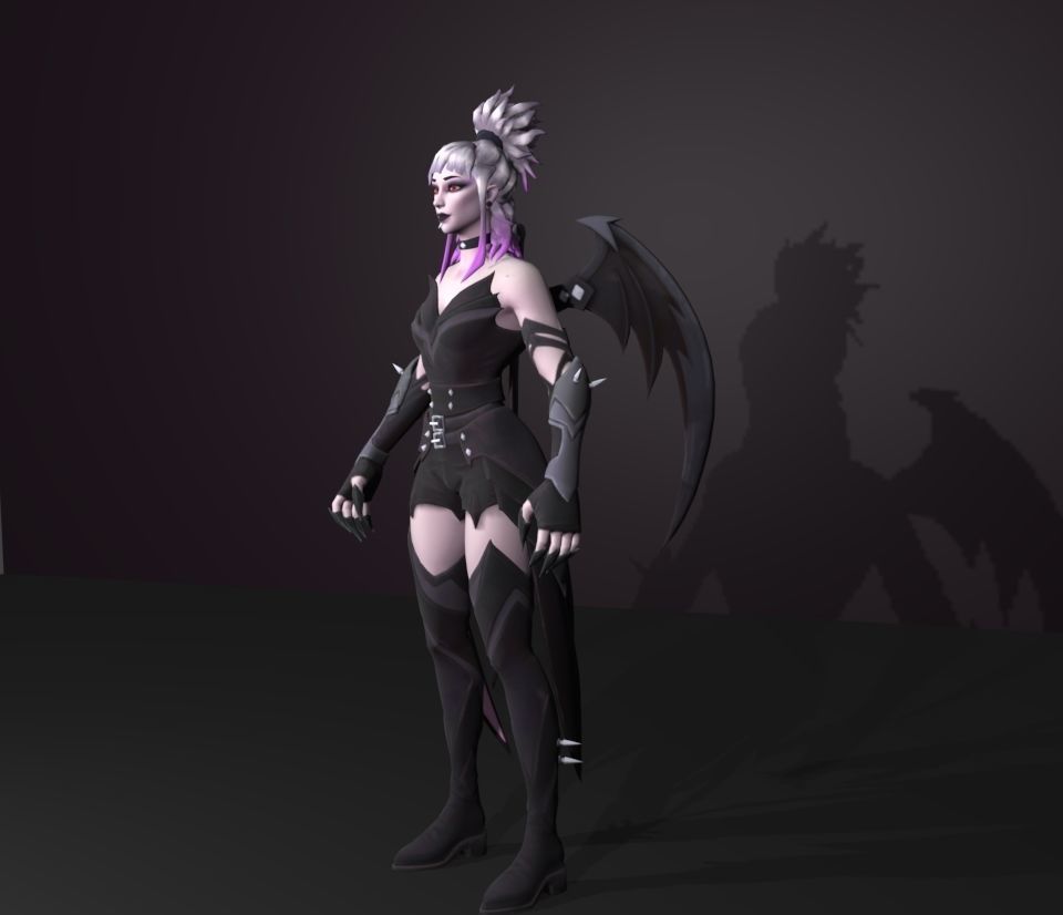 dusk fortnitr 3D model_3