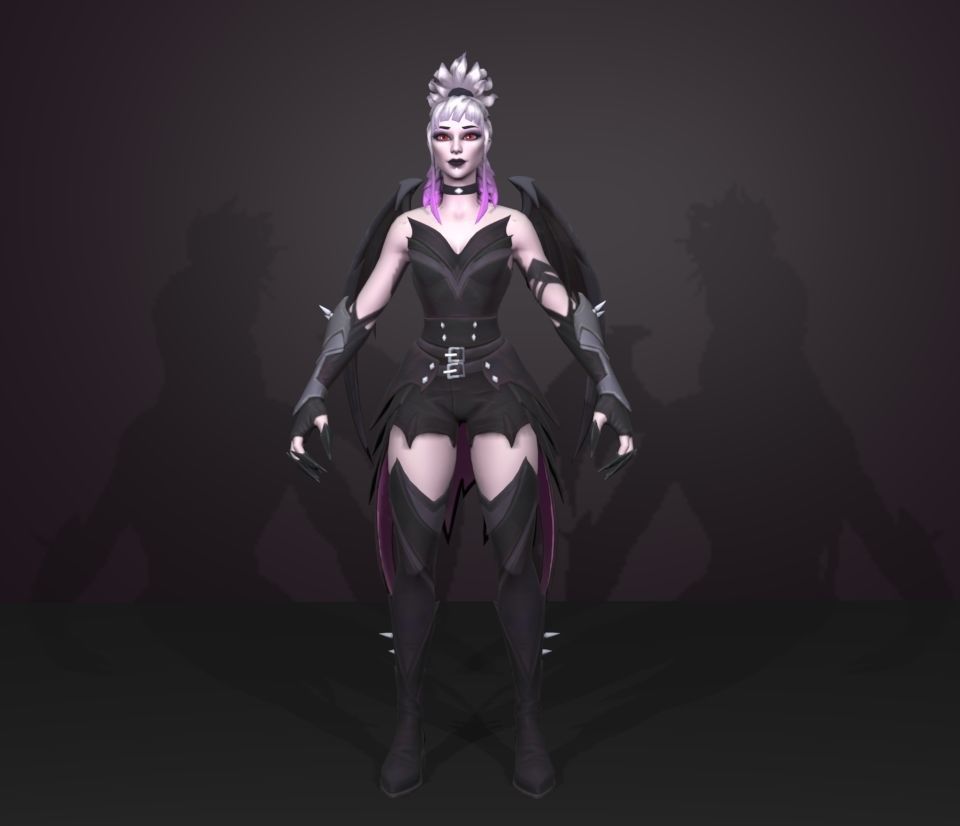 dusk fortnitr 3D model_1