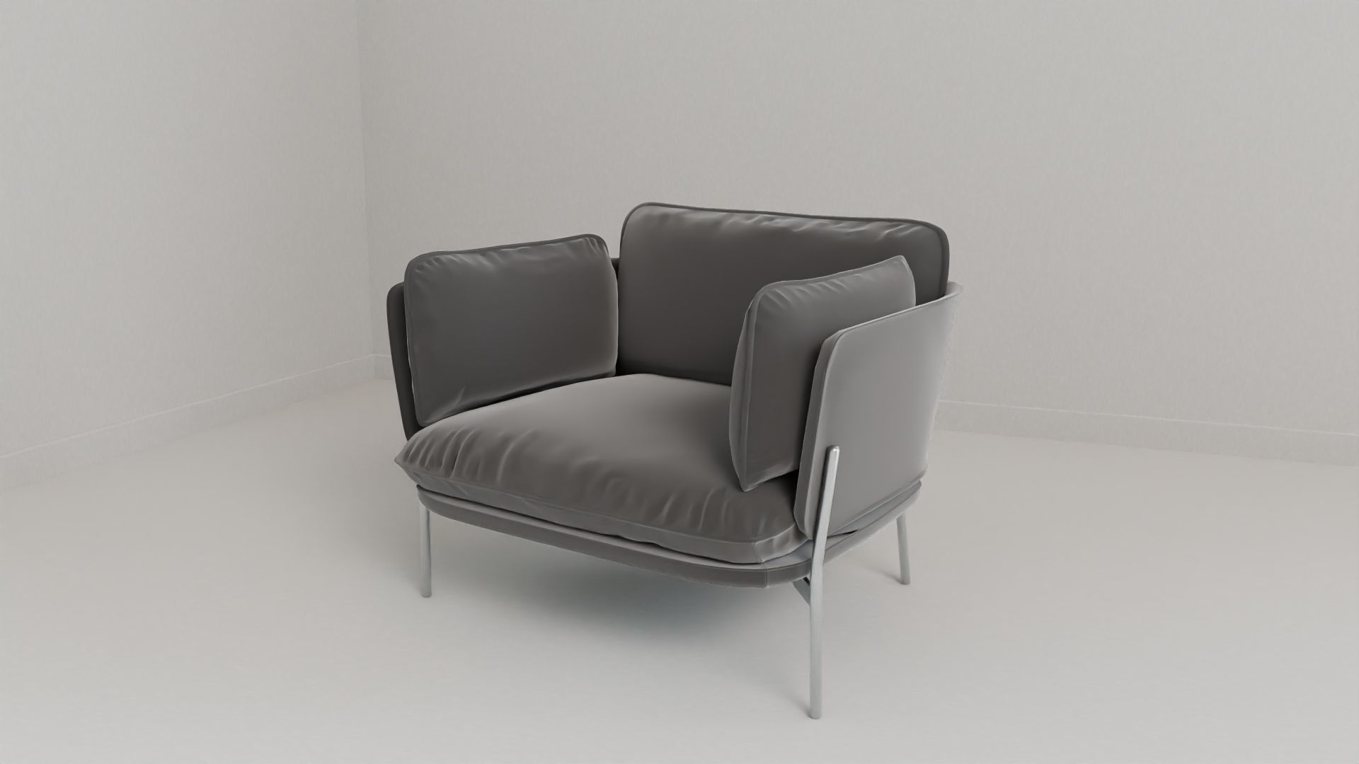 Pack Modern Chairs 3D model_2