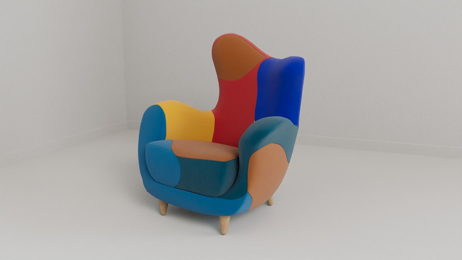 Pack Modern Chairs 3D model_13