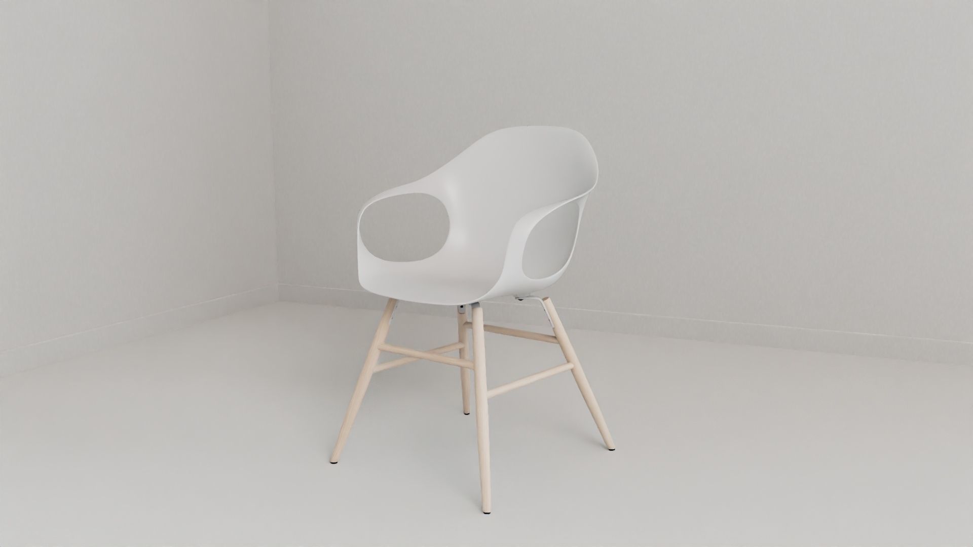Pack Modern Chairs 3D model_39
