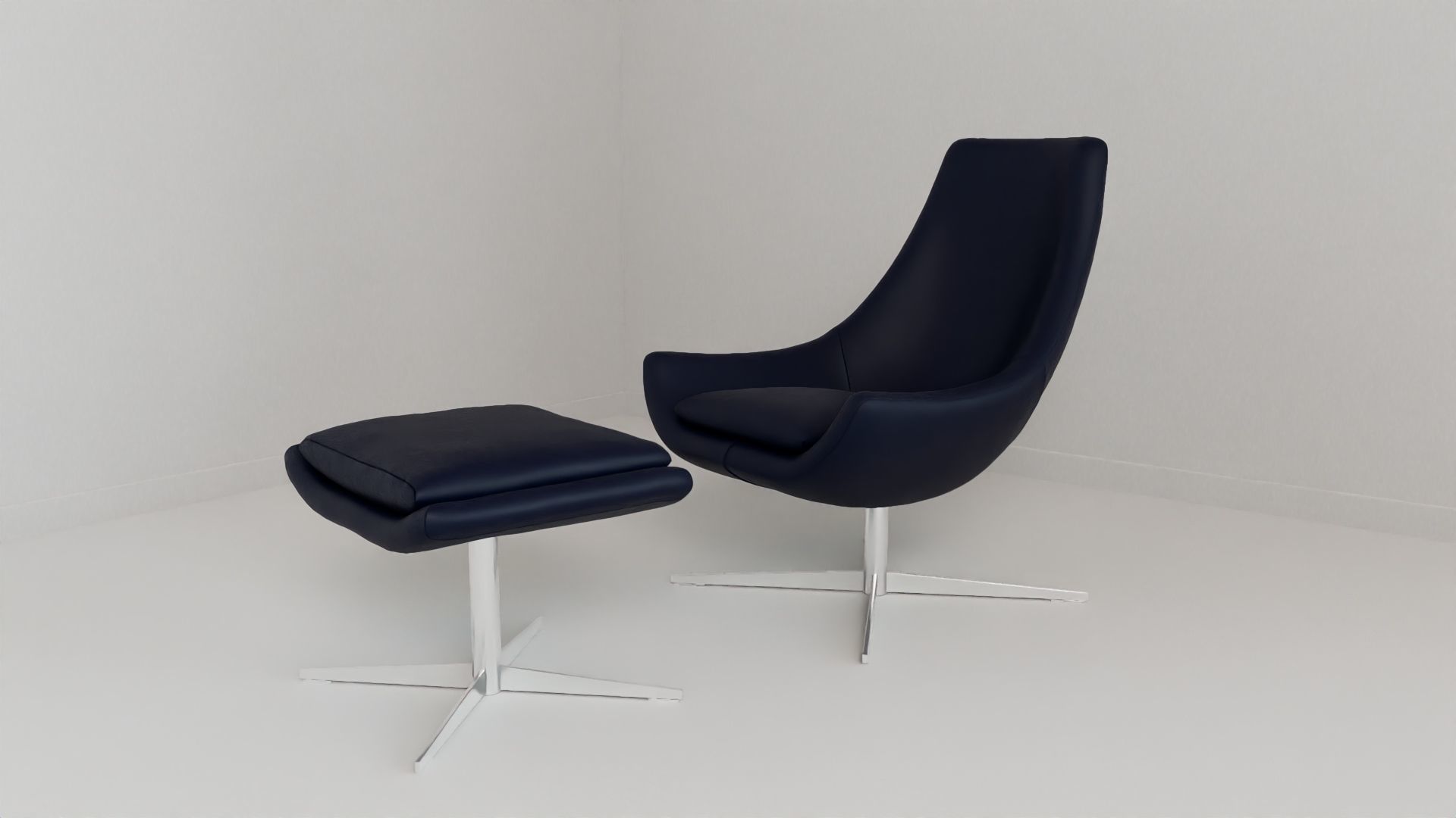 Pack Modern Chairs 3D model_27
