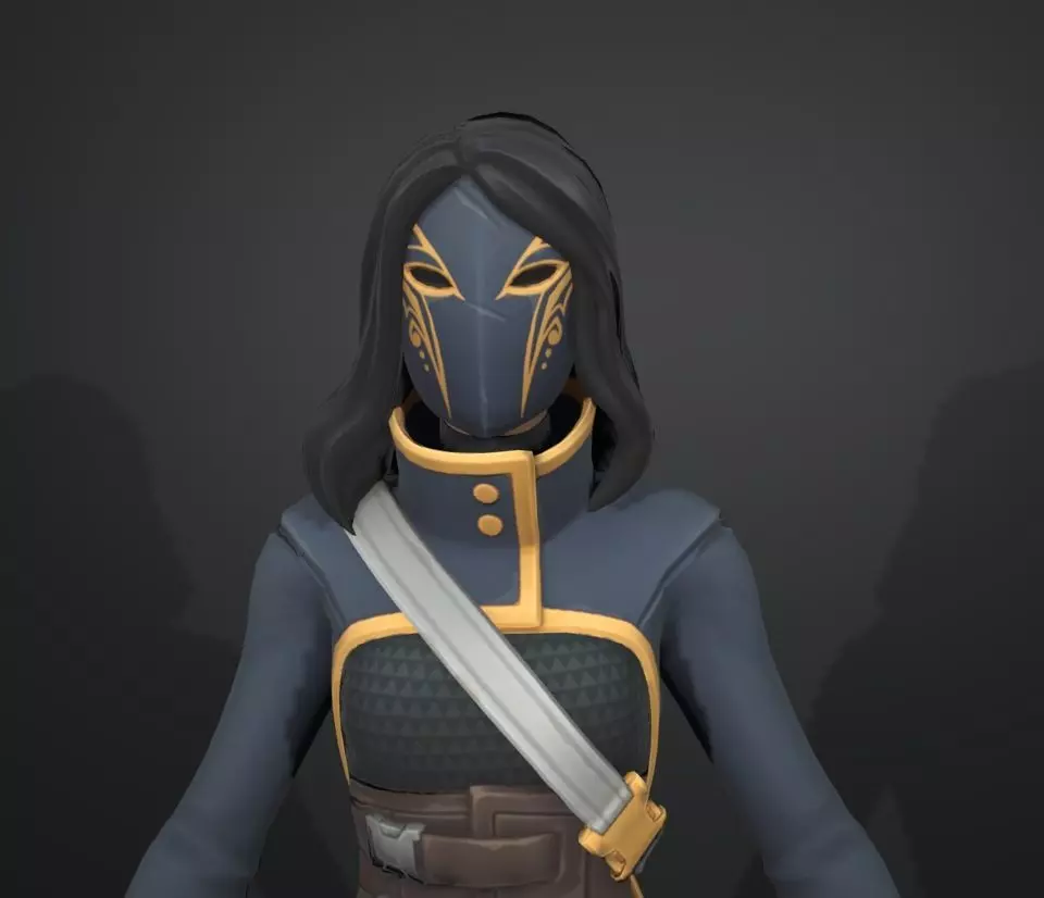 daring duelist 3D model_0