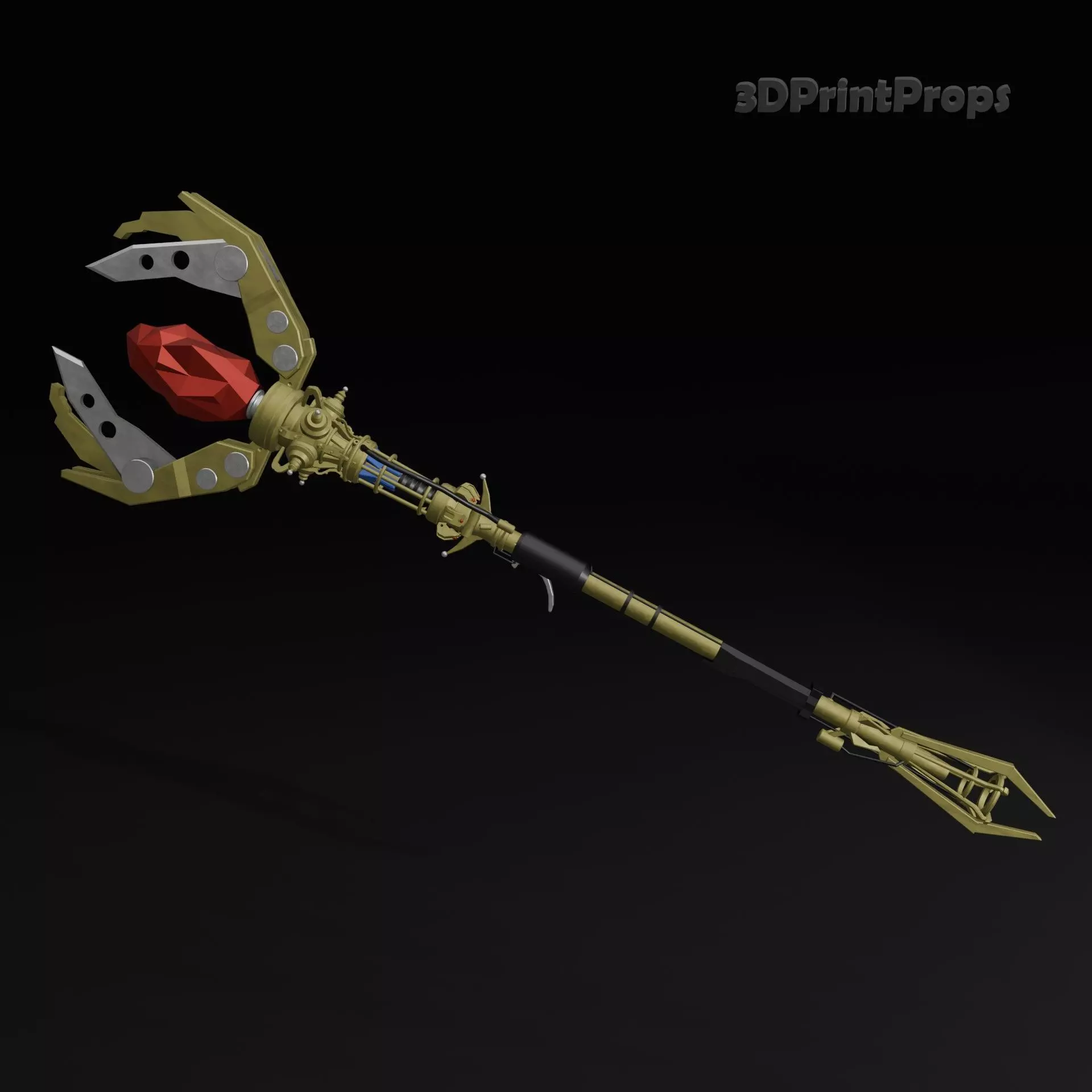 Staff of Fire 3D print model