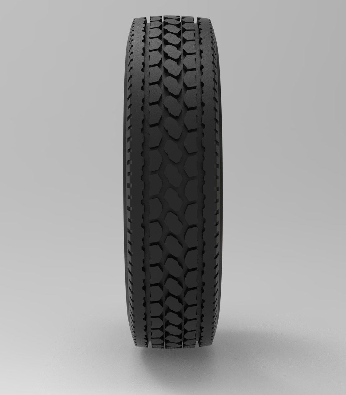 Mold for diecast Roadmaster RM275 truck tire Scale 1 to 25 3D print model_6