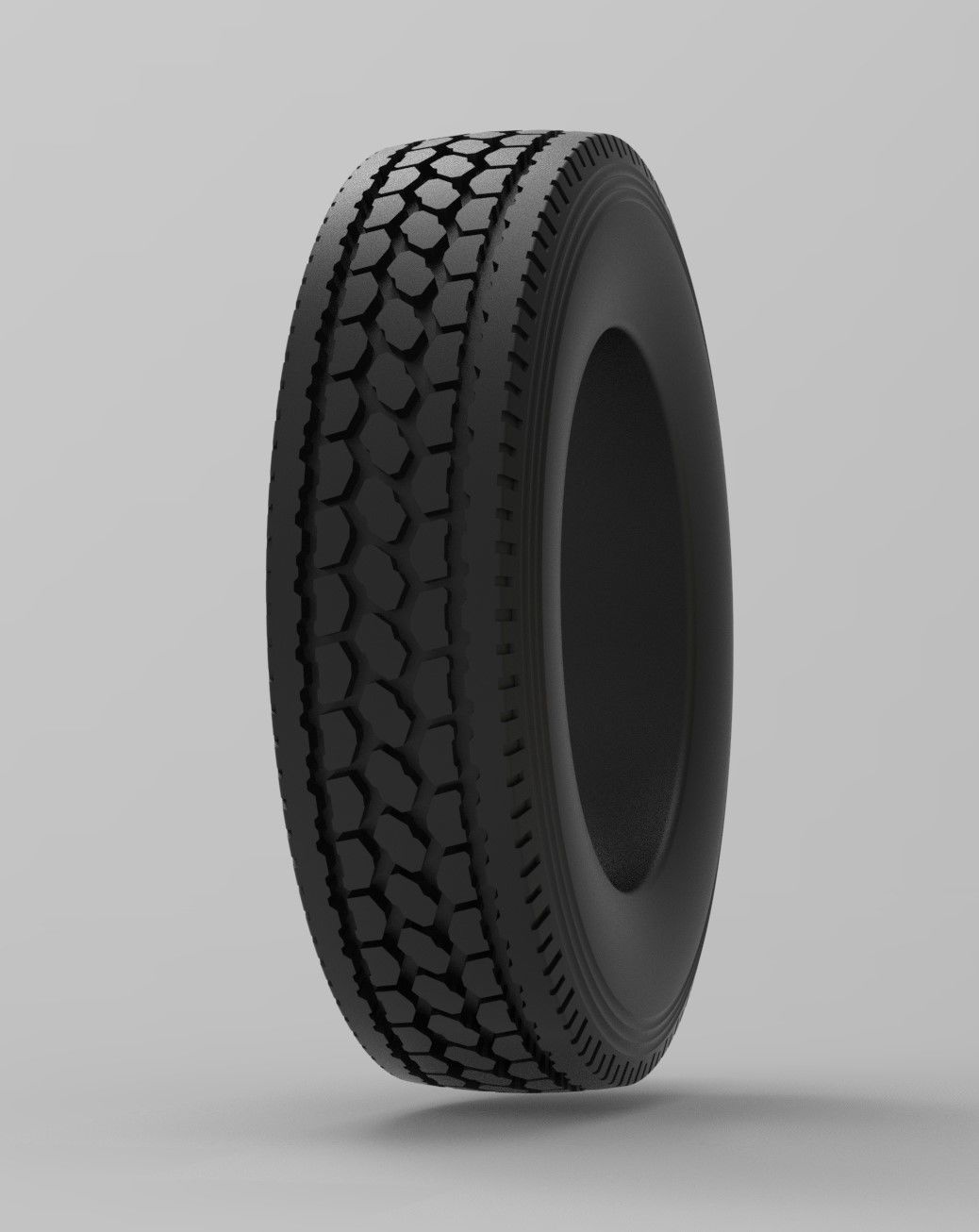 Mold for diecast Roadmaster RM275 truck tire Scale 1 to 25 3D print model_7