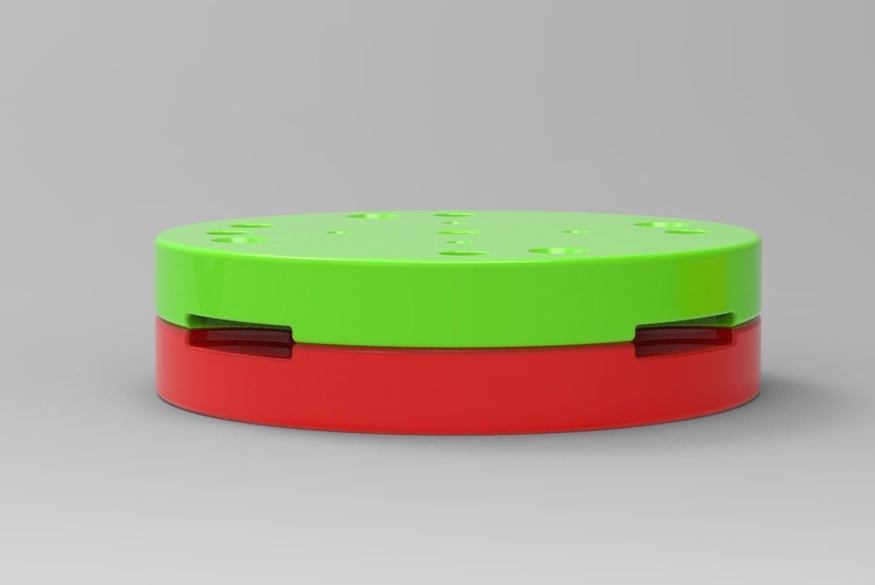 Mold for diecast Roadmaster RM275 truck tire Scale 1 to 25 3D print model_3