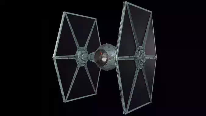 Star wars TIE Fighter 3D model