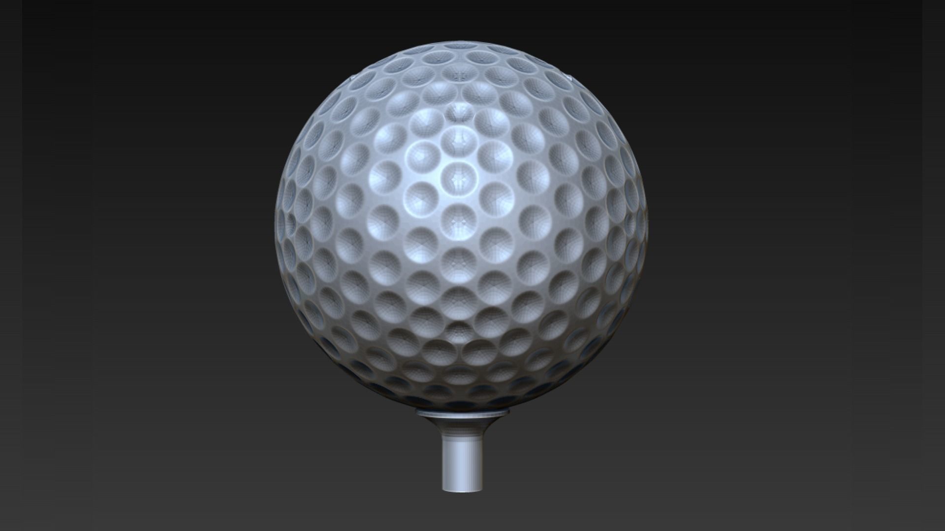 Golf Ball Swing 3D print model_5