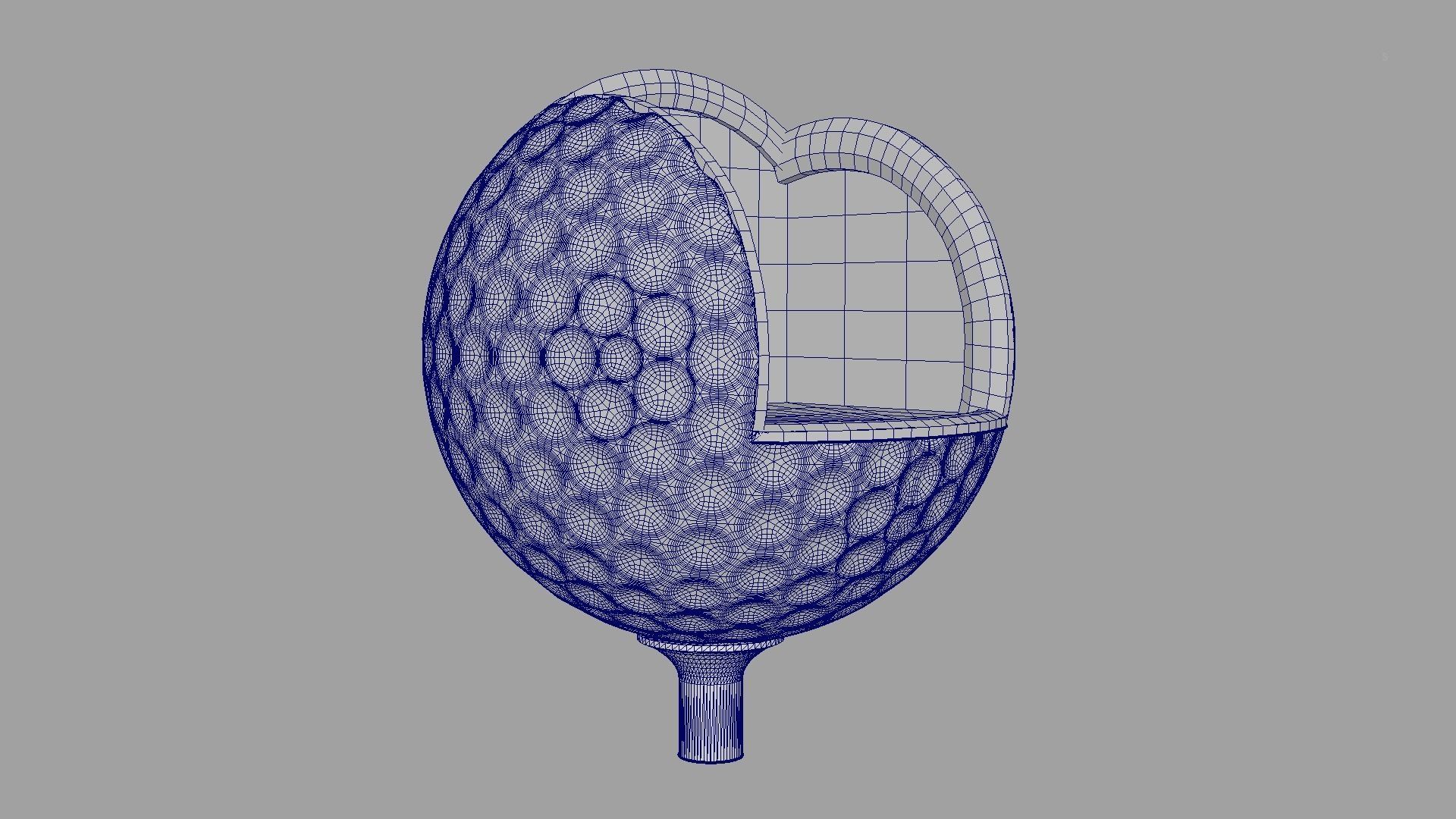 Golf Ball Swing 3D print model_6