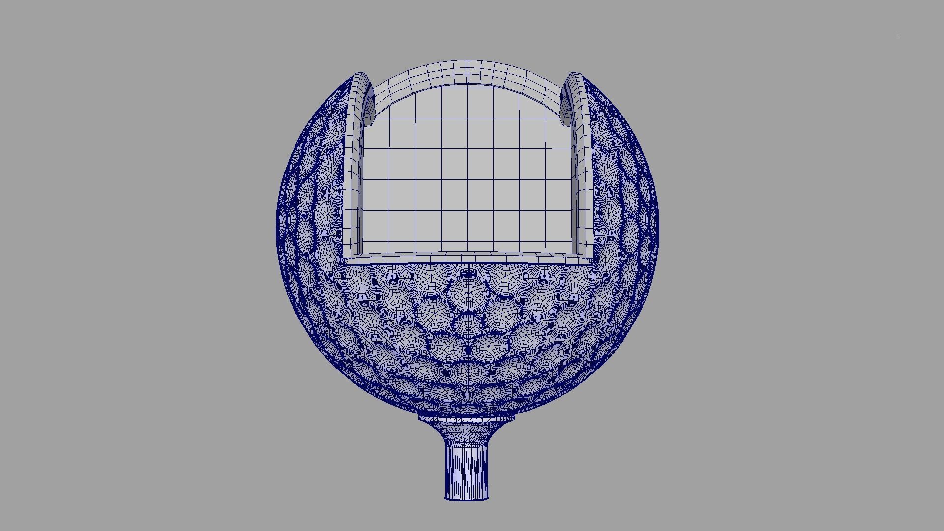 Golf Ball Swing 3D print model_7